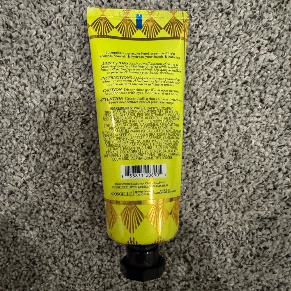✨Spongelle Coconut Verbena Hand Cream